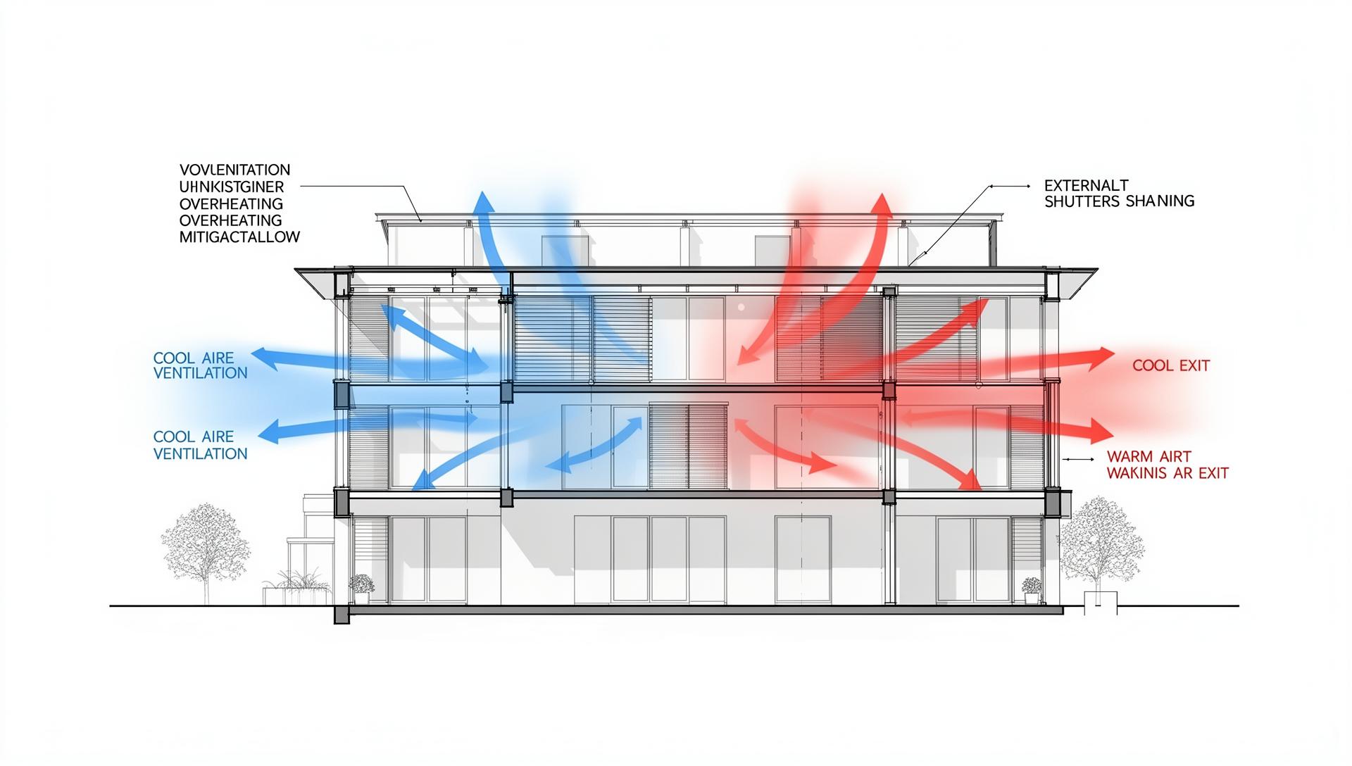 Building Overheating Example Part O Overheating Assessment | Building Regulations Compliance